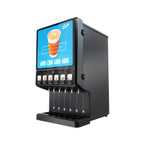 Thumbnail image #2 for Curtis PCNG6 | 1360102203 Powder-Base Cappuccino Machine, 6-Station Dispenser with 6 Hoppers, Automatic Water, 1800W