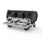 Thumbnail image #1 for Espresso Parts Sanremo Coffee Machines D82-BLACK 2-Group Volumetric Espresso Machine, Black, Single Boiler, 7 Programmable Doses