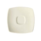 Thumbnail image #1 for G.E.T. Corona, Asia PA1101910324 Square Porcelain Espresso/Tea Saucer, 6-1/2", Rolled Edge Case of 2 Dozen