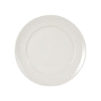 Thumbnail image #1 for Tuxton China Columbia WEA-114 Round Ceramic Dinner Plate, 11-1/2 in, Eggshell 1 Dozen