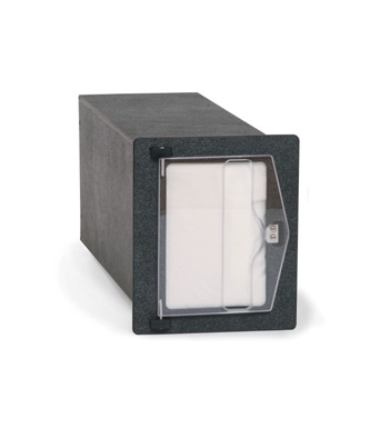 Product image #4 for Vollrath AcryFab High Volume Flush Mount Napkin Dispenser for 5-Inch x 6.5-Inch Folded Napkins