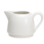 Thumbnail image #1 for 1880 Hospitality Tundra by Oneida® F1400000803 Porcelain Creamer, 6-1/2 oz, Handled, Bone White Case of 3 Dozen