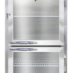 Thumbnail image #1 for Continental Refrigerator 1RENGDHD 1-Section Extra-Wide Reach-In Refrigerator, Half-Height Glass Doors, Top-Mounted Self-Contained, Stainless Front