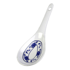 Thumbnail image #1 for Thunder Group Lotus 7005B Rice Ladle, 1-1/2 oz., 8-1/4" x 2-3/4", One-Piece Melamine Case of 30 Dozen