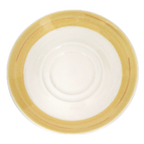 Thumbnail image #1 for Tableware Solutions USA Kalahari by Continental 51CCKAL033 Round China Saucer, Scratch Resistant, Oven/Microwave/Dishwasher Safe Case of 24