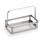 Thumbnail image #1 for American Metalcraft SSTCC6 Stainless Steel Sugar Packet/Cube Holder Caddy, Satin Finish, 6"W Case of 24