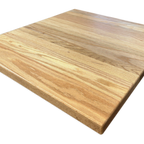Thumbnail image #2 for JustChair Manufacturing TTSC175-36R Round Solid Plank Table Top, 36" Diameter, 1-3/4" Thick, Polyurethane Finish