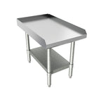Thumbnail image #1 for BK Resources EETS-1830 Stainless Steel Equipment Stand, 18"W x 30"D x 24.5"H, Adjustable Galvanized Undershelf