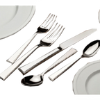 Thumbnail image #1 for Libbey Conde 926 053 Butter Spreader, 6-3/4", Flat and Hammered Handle, 18/8 Stainless Steel