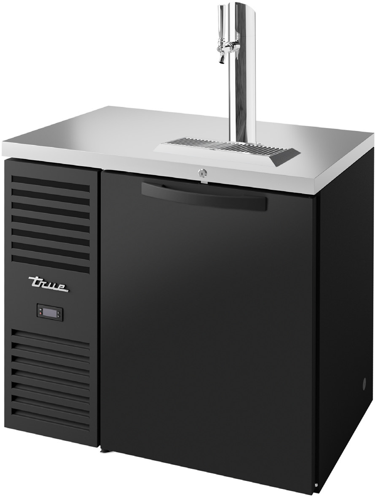 Product image #5 for True 36-Inch Countertop Refrigerated Draft Beer Dispenser, One-Section, 1 Faucet Column
