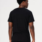 Thumbnail image #2 for Chef Works RD31-BLK-M Men's Logo T-Shirt, Black, Medium, 52% Cotton/48% Polyester
