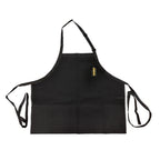Thumbnail image #1 for Thunder Group CA2427BK Bib Apron, 24" x 27-1/2", 3-Pocket, 65/35 Poly/Cotton, Black Case of 12