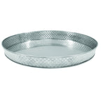 Thumbnail image #1 for TableCraft Products Brickhouse Collection GPSS10 Round Stainless Steel Serving Platter, 10-1/2" Diameter x 1-5/8"H Case of 12
