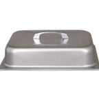Thumbnail image #1 for Alegacy Foodservice Products Top-Shelf SH8843 Dome Chafer Cover, Half Size, Rectangular Stainless Steel with Handle Case of 9