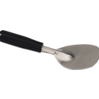 Thumbnail image #1 for Alegacy Foodservice Products 114X 9-inch Stainless Steel Ice Cream Spade with Black Plastic Handle Case of 12