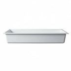 Thumbnail image #1 for G.E.T. Modern American - EGS B24206-W Melamine Food Pan, GN 1/2 Long, 20-3/4" x 6-1/4" x 3-3/4"H, White Case of 3