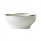 Thumbnail image #1 for 1880 Hospitality Moira MO2752021DW Round Stoneware Bowl, 53 oz, 8-1/2 in Diameter, Dusted White 1 Dozen
