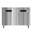 Thumbnail image #6 for KoolMore 48-Inch Two-Section Undercounter Reach-In Refrigerator with Solid Stainless Steel Doors