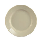 Thumbnail image #1 for CAC China Seville SC-7 Round Ceramic Scalloped-Edge Plate, 7-3/8" Diameter Case of 3 Dozen