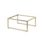 Thumbnail image #1 for Steelite International Creations Buffet 7364MW337 Rectangular Buffet Riser, Pivot, Champagne Metal, 11.5 x 13.875 x 6 in