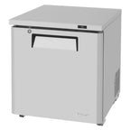 Thumbnail image #1 for Turbo Air MUR-28-N-1C Undercounter Refrigerator, 1 Solid Door, Stainless Steel Exterior, 6.8 cu. ft.