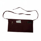 Thumbnail image #1 for Libertyware TXT-WABU Burgundy Poly/Cotton Twill Waist Apron, 22" x 12", 3 Pockets Case of 72