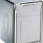 Thumbnail image #4 for CFS Brands H985X Tabletop Lowfold Napkin Dispenser, 150-Napkin Capacity, Two-Sided, Satin Stainless Steel Case of 12