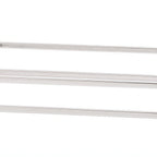 Thumbnail image #2 for Cal-Mil Milo 23854-3-49 Chrome-Plated Metal Display Riser, 12"W x 20"D x 3"H