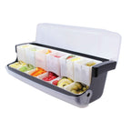 Thumbnail image #1 for TableCraft Products BCD6000D Polyethylene Bin Dividers for BCD6000 FIFO Dispenser