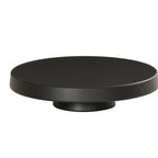 Thumbnail image #2 for Cal-Mil 23755-102-13 Buffet Pedestal Riser, 10.25" Diameter x 2.25"H, Dishwasher-Safe Melamine, Black