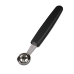 Thumbnail image #1 for JB Prince Mercer D531 Melon Baller, 6"L, 1" Diameter Bowl, Stainless Steel with Plastic Handle, Black