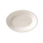 Thumbnail image #1 for Vertex China Vista VRE-12 China Platter, 10-3/8 in, Oval, Rolled Edge, White Case of 2 Dozen