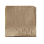 Thumbnail image #1 for G.E.T. 4-T4000 Double-Open Food Basket Liner, 7" x 7", Brown Paper