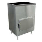 Thumbnail image #1 for MGR Equipment F-250-SS Ice Bin, Approximately 250 lb Capacity, Upright, Stainless Steel Door, 30-1/4"W x 24"D x 40"H