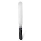 Thumbnail image #1 for New Star Foodservice Inc. 38088 10-Inch Stainless Steel Icing Spatula/Spreader with Black Plastic Handle Case of 120