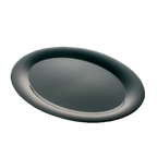 Thumbnail image #1 for Thunder Group Pearl RF2224BW Oval Melamine Platter, 22 x 16-1/2 in, Two-Tone Black Case of 12