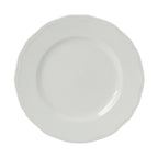 Thumbnail image #1 for Tuxton China Charleston SCA-090 9-Inch Porcelain Round Plate with Scalloped Edge and Medium Rim Case of 2 Dozen