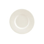 Thumbnail image #1 for CAC China Majesty MAJ-55 Bone China Round Saucer, 5-7/8" Diameter, Bone White Case of 3 Dozen