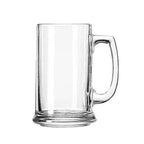 Thumbnail image #1 for Libbey Beer Mug 5011 Handled Beer Mug, 15 oz, Clear Glass