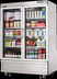 Thumbnail image #5 for Everest 2-Section Bottom-Mount Glass Door Reach-In Refrigerator, 50 Cu. Ft., Stainless Steel