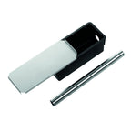 Thumbnail image #2 for Matfer Bourgeat Exoglass 345086 Composite Cake Mold, Fillable Middle, Stainless Steel Tube, 12 x 3 x 3 in
