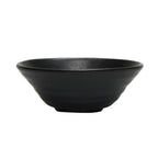 Thumbnail image #1 for Vertex China Elements E-OSB-O Oval China Sauce Bowl, 4 oz, Onyx Matte Black, Polished Foot Case of 4 Dozen