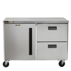 Thumbnail image #1 for Traulsen Dealer's Choice CLUC-60R-DW-LD CLUC Series Compact Undercounter Refrigerator, two-section, 60"W, 16.94 cu. ft. capacity, self-contained