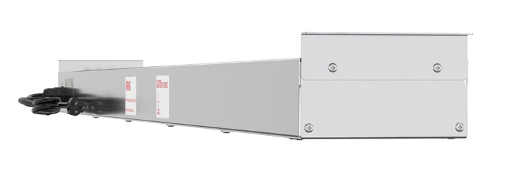 Product image #6 for KoolMore 72-Inch Single Commercial Strip Warmer, 120V, 1725W, Stainless Steel