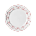 Thumbnail image #1 for Steelite International Folio, Porcelain 62532FP811 Round Porcelain Rim Plate, 10-1/4", Scalloped Edge, Adelina Giselle Rose Case of 2 Dozen