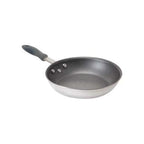 Thumbnail image #1 for AllPoints Foodservice Parts & Supplies 2571019 8-Inch Nonstick Aluminum Fry Pan with Removable Silicone Riveted Handle