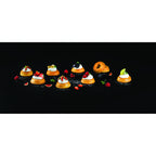 Thumbnail image #2 for Matfer Bourgeat Exoglass 345621 Savarin Mold, 2-3/4 in Diameter x 5/8 in Height, Open Center, Nonstick Composite