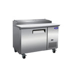Thumbnail image #1 for Valpro Commercial Refrigeration VP Series VPP47-HC 48-Inch One-Section Pizza Prep Table with 1 Door and Side-Mounted Refrigeration