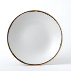 Thumbnail image #1 for Cardinal Harvest Natural By Dudson HN255 10-Inch Deep Coupe Plate, Vitrified Ceramic 1 Dozen