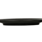 Thumbnail image #1 for Cal-Mil 24051-11-13 Round Black Melamine Plate, 11" Diameter Case of 6